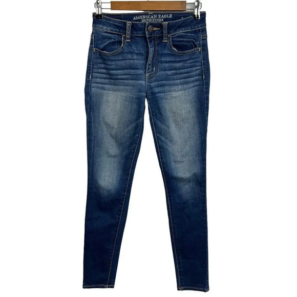 American Eagle Outfitters Hi-Rise Jegging Size 2 Short Cotton Stretch Women’s - Picture 1 of 7